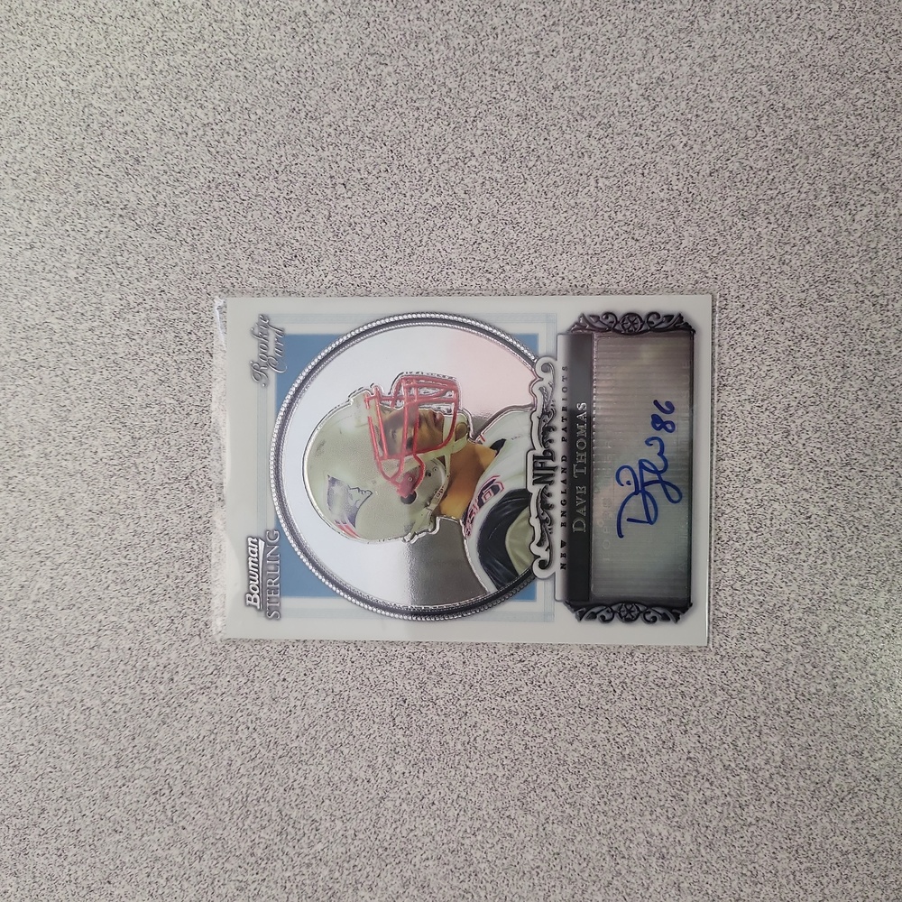 2006 Topps Bowman Sterling Dave Thomas Auto Rookie Card